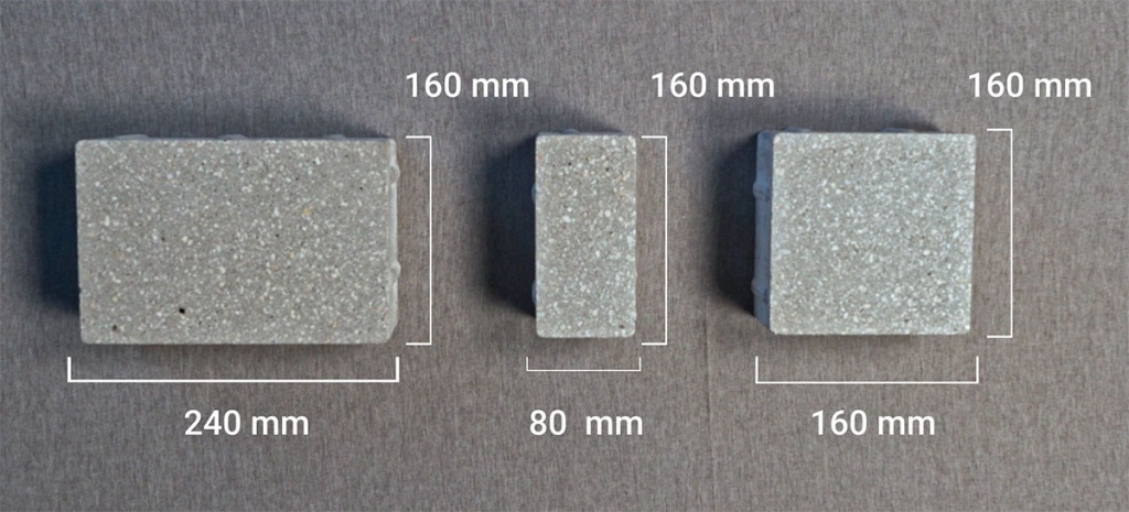 Набор камней Терра С тротуарные плитки