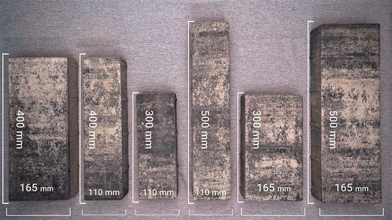 Обзор тротуарных камней Микс L