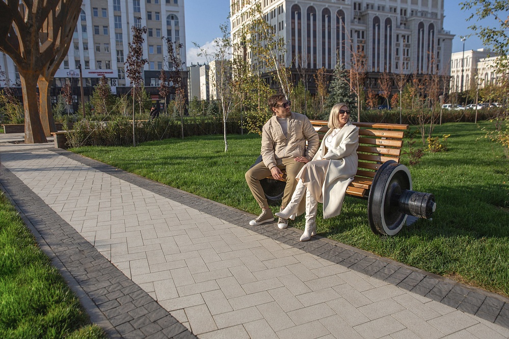 Коллекция тротуарных плит Линия