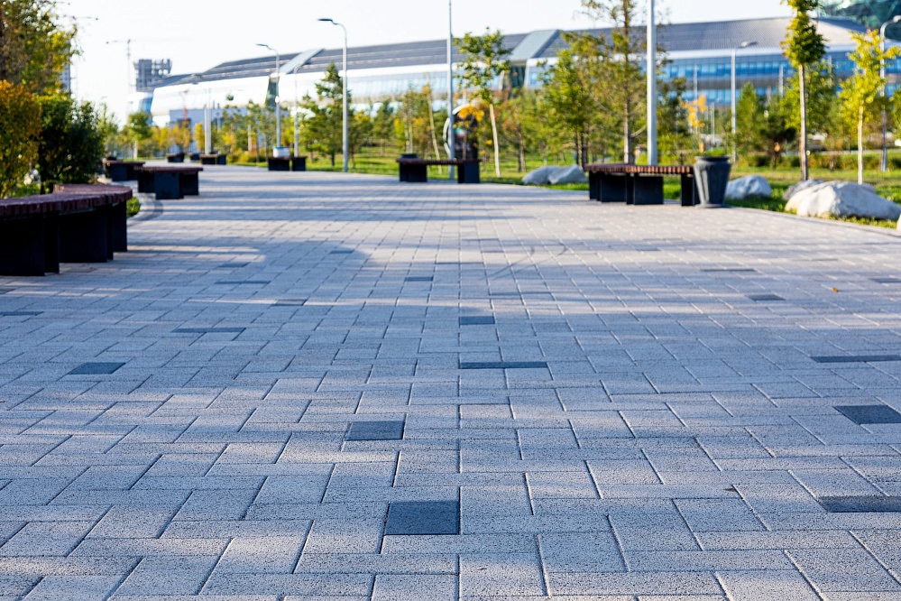 Коллекция тротуарных плит Линия