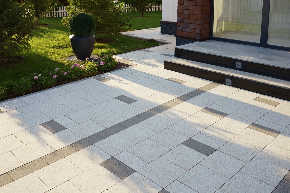 Коллекция тротуарных плит Линия