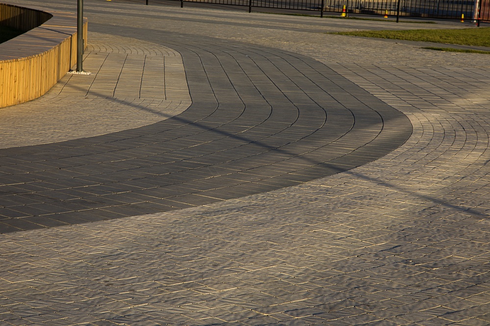 Коллекция тротуарных плит Линия